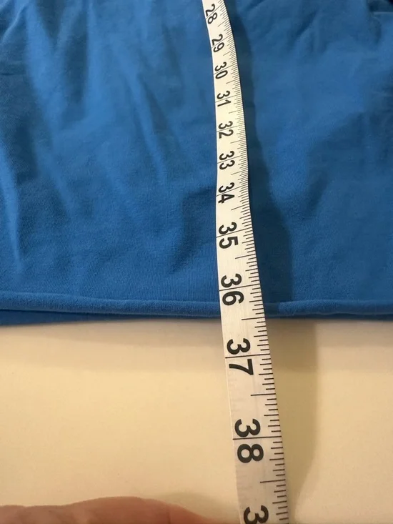 Frost Origs by Marqeis Jovan Blue Graphic Tee - 'Love Will Tear Us Apart' SZ 5XB - Picture 12 of 15